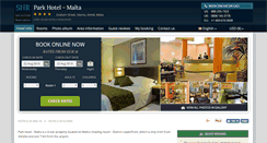 Desktop Screenshot of parkhotelmaltasliema.com