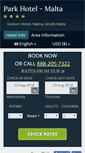Mobile Screenshot of parkhotelmaltasliema.com